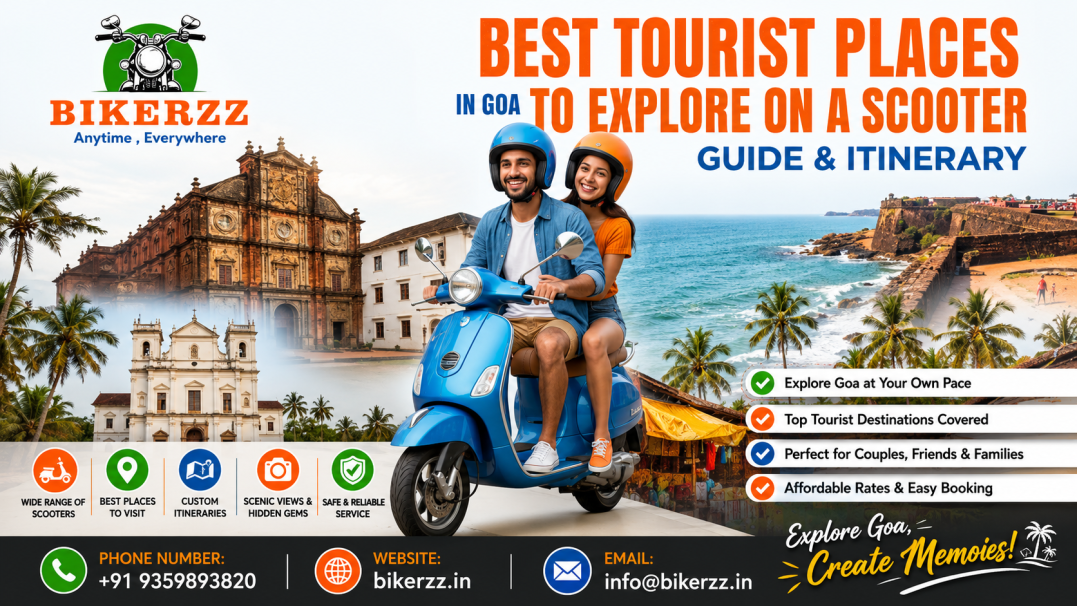 Best Tourist Places in Goa to Explore on a Scooter